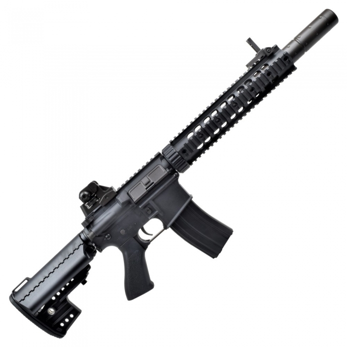 CYMA FUCILE ELETTRICO M4 CARBINE RIS SPORT SERIES NERO (CM631) - immagine 4
