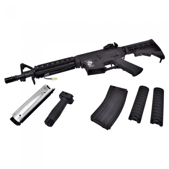 D|BOYS FUCILE ELETTRICO M4 RIS METAL BODY NERO (5781M) - immagine 3
