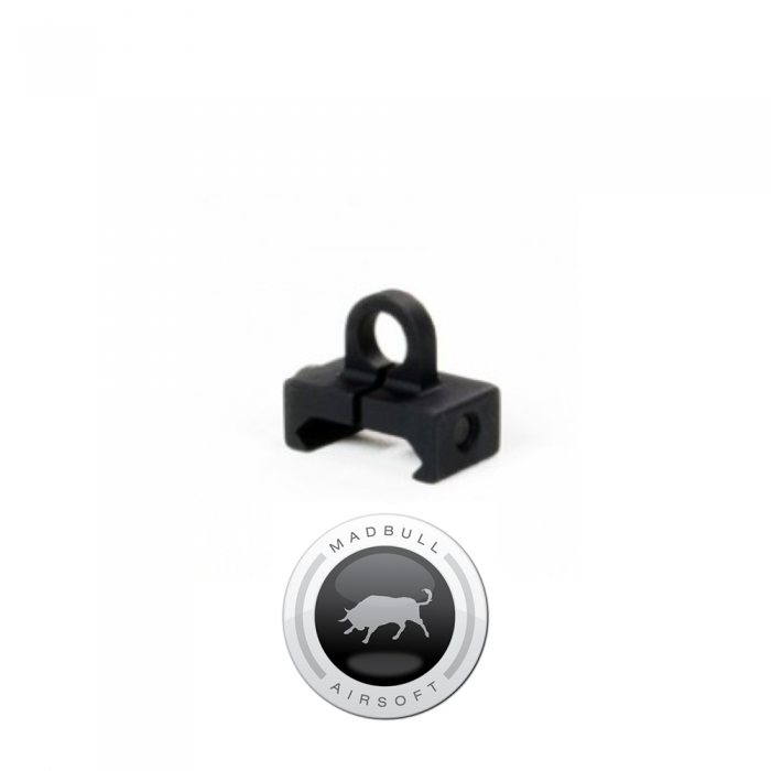MADBULL ANELLO CINGHIA VERTICALE SA-02 PER SLITTE 20MM NERO (BU-02)