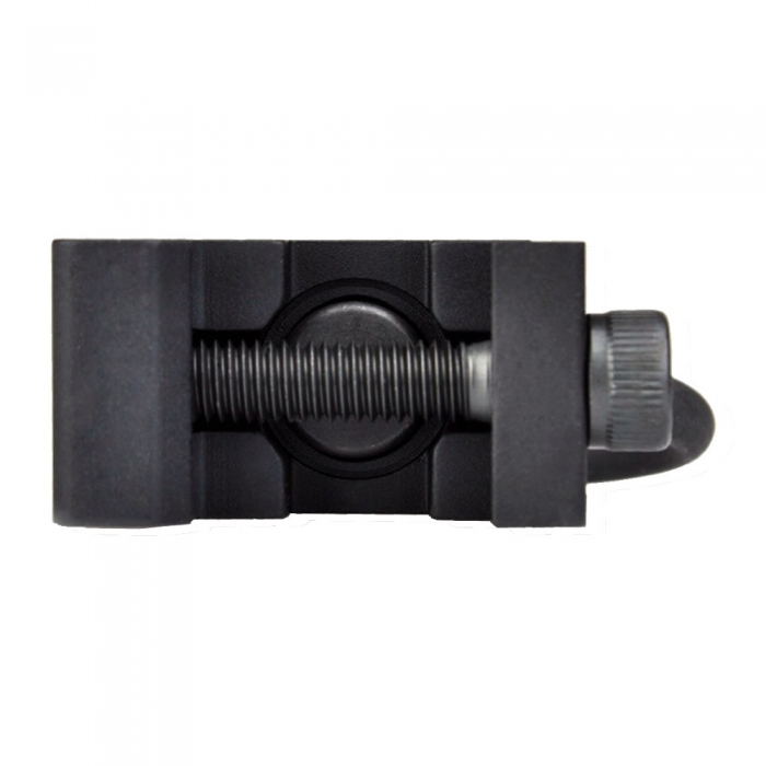 METAL GANCIO CINGHIA QD CON ATTACCO PER SLITTE 20MM NERO (ME4006-B) - immagine 3